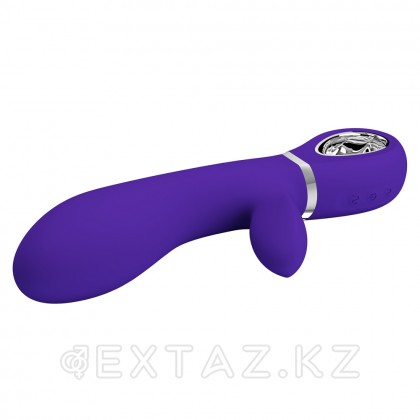 Вибратор-кролик Thomas Super Soft (20 см) синий от sex shop Extaz фото 8