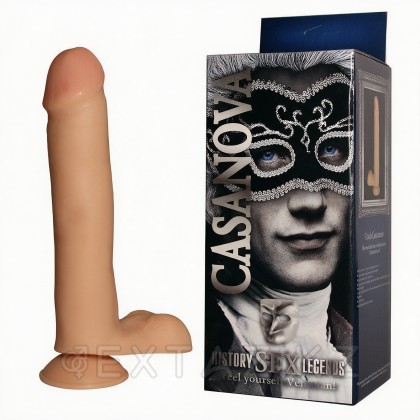 Реалистичный фаллоимитатор Джага-Джага Казанова, 23×5 см от sex shop Extaz фото 4