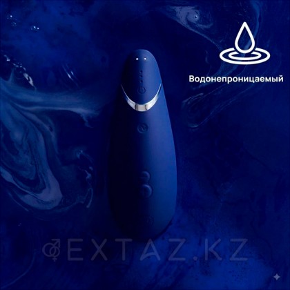 Бесконтактный клиторальный стимулятор Womanizer Premium 2 Blueberry от sex shop Extaz фото 12