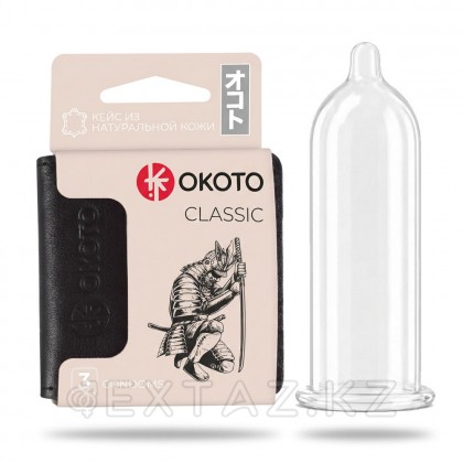 Презервативы OKOTO Classic №3 в кейсе от sex shop Extaz