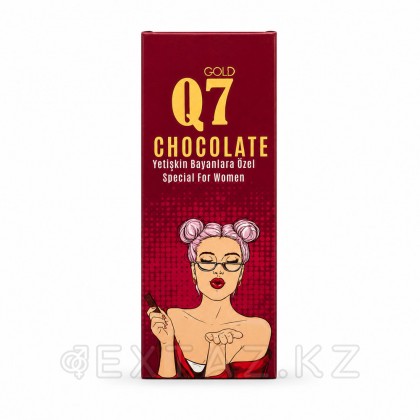 Шоколад Q7 gold женский 25 г. от sex shop Extaz