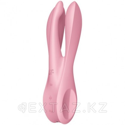 Клиторальный вибростимулятор Satisfyer Threesome 1 розовый от sex shop Extaz фото 5