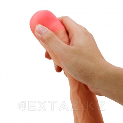 Реалистичная насадка на пенис Kylian, 19,5 см, телесная от sex shop Extaz фото 4