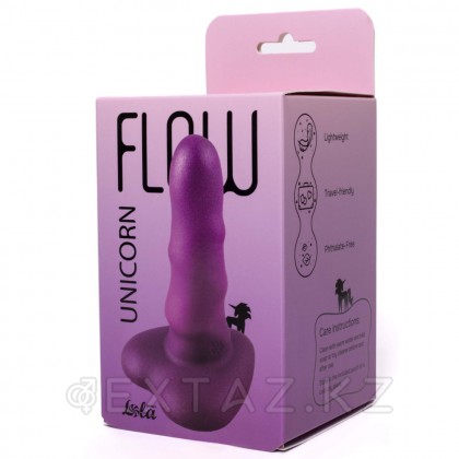 Нереалистичный дилдо Unicorn Mini Purple (12,5*3,5 см) от sex shop Extaz фото 14