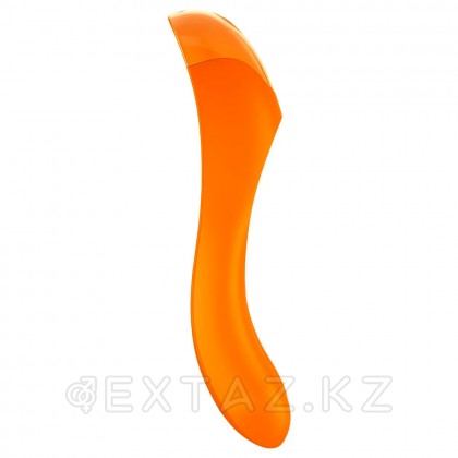 Мини вибратор на палец Satisfyer Candy Cane, оранжевый от sex shop Extaz фото 3