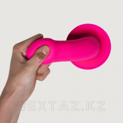 Фаллоимитатор Adrien Lastic Hitsens 2 (16,8×4 см) с двойной плотностью, розовый от sex shop Extaz фото 5