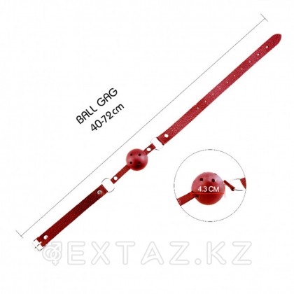 Кляп для рта Alive Discretion, красный  от sex shop Extaz фото 2