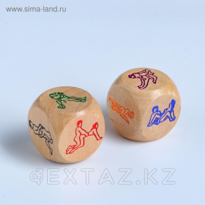 Секс кубики для взрослых «Позы 18+», 2 шт. от sex shop Extaz фото 2