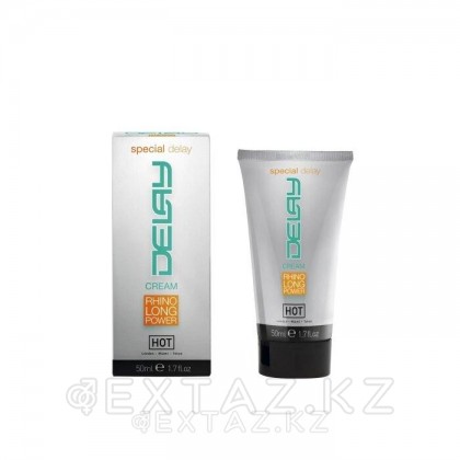 Крем пролонгатор для мужчин Delay RHINO LONG POWER 50 мл. от sex shop Extaz фото 2