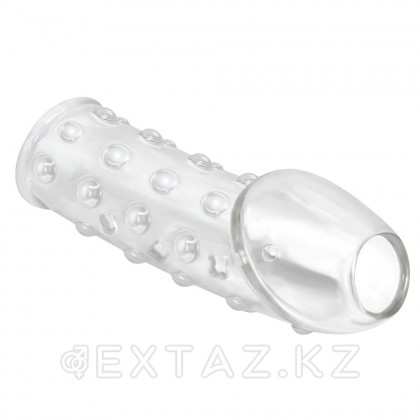 Насадка на пенис с рельефной поверхностью Pretty love, прозрачная от sex shop Extaz фото 4
