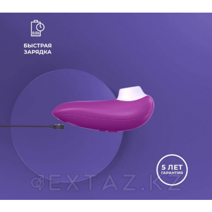 Бесконтактный клиторальный стимулятор Womanizer Starlet 3 фиолетовый от sex shop Extaz фото 4
