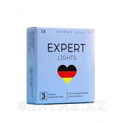 Презервативы EXPERT LIGHTS № 3 (ультратонкие), 3 шт. от sex shop Extaz