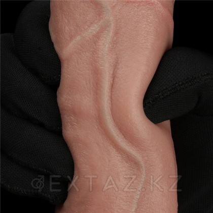 Фаллоимитатор реалистичный двухслойный Nature cock (23,5*4,3 см.) от sex shop Extaz фото 12