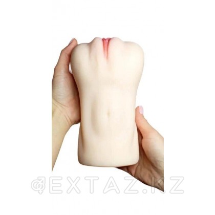 Реалистичный мастурбатор в виде вагины и половых губ Elaine от sex shop Extaz фото 5