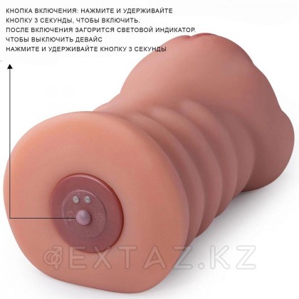 Реалистичный мастурбатор в виде вагины и половых губ Ramar от sex shop Extaz фото 10