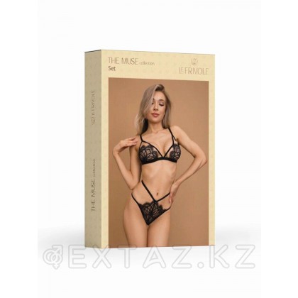 Контурный комплект с кружевом и стрепами Muse) (L/XL) от sex shop Extaz