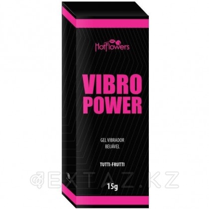 Жидкий вибратор VIBRO POWER со вкусом тутти-фрутти (15 гр) от sex shop Extaz