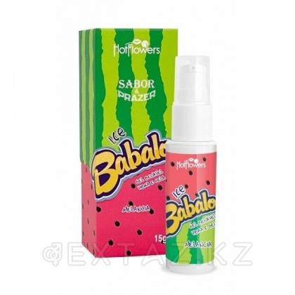 Оральный гель ICE BABALOO со вкусом арбуза и эффектом холодка (15 гр.) от sex shop Extaz