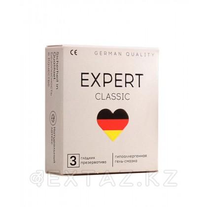 Презервативы EXPERT CLASSIC № 3 (классические), 3 шт. от sex shop Extaz