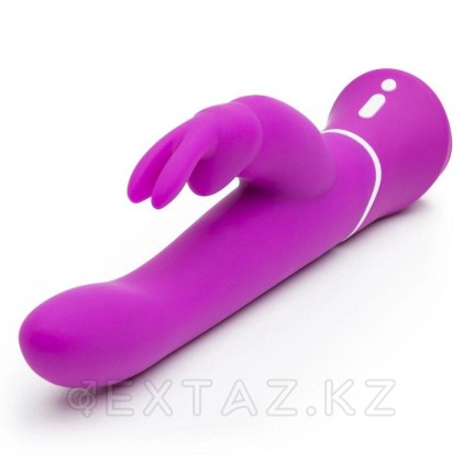 Вибратор с клиторальным стимулятором Happy Rabbit Curve Power Motion фиолетовый от sex shop Extaz фото 5