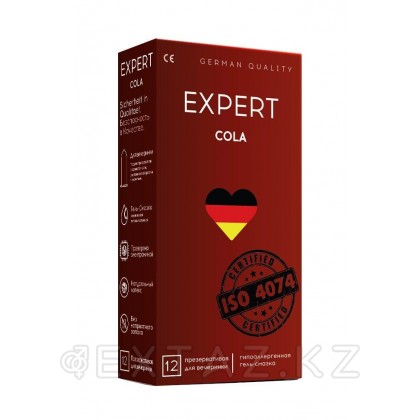 Презервативы EXPERT COLA № 12 (с ароматом колы), 12 штук от sex shop Extaz