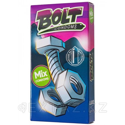 Набор презервативов BOLT CONDOMS 5-6 штук в ассортименте от sex shop Extaz