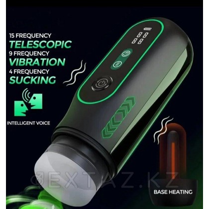 Автоматический мастурбатор Chang Jiang №7 (с вибрацией и имитацией минета) от sex shop Extaz фото 9