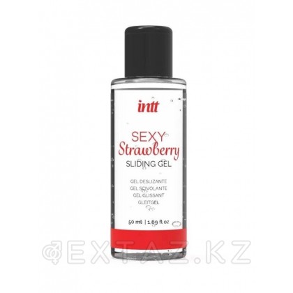 Лубрикант с клубничным ароматом Sexy strawberry от INTT (50 мл.) от sex shop Extaz