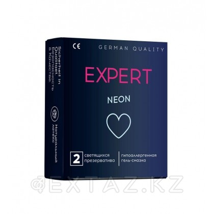 Презервативы EXPERT NEON № 2 (светящиеся), 2 шт. от sex shop Extaz