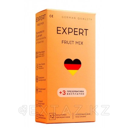 Презервативы EXPERT FRUIT MIX № 12+3 (с фруктовым ароматом), 12+3 шт. от sex shop Extaz