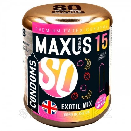 Презервативы ароматизированные MAXUS Exotic Mix 15шт. от sex shop Extaz