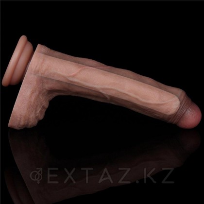 Фаллоимитатор Lovetoy Nature Cock (22×4,2 см) с двойной плотностью от sex shop Extaz фото 9