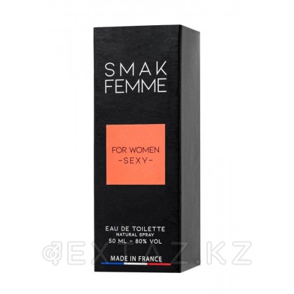 Туалетная вода с афродизиаками RUF SMAK FEMME для женщин, 50 мл от sex shop Extaz фото 5