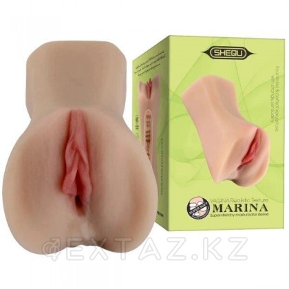Реалистичный мастурбатор в виде вагины и половых губ MARINA от sex shop Extaz фото 7
