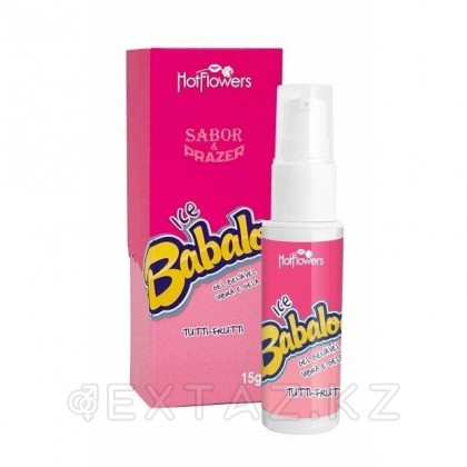 Оральный гель ICE BABALOO со вкусом тутти-фрутти и эффектом холодка (15 гр.) от sex shop Extaz