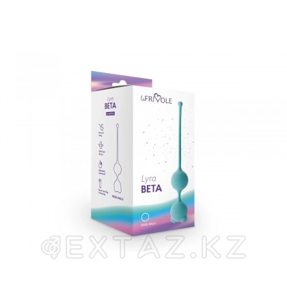 Вагинальные шарики Beta, цвет аквамарин (LYRA) (One Size) от sex shop Extaz фото 3