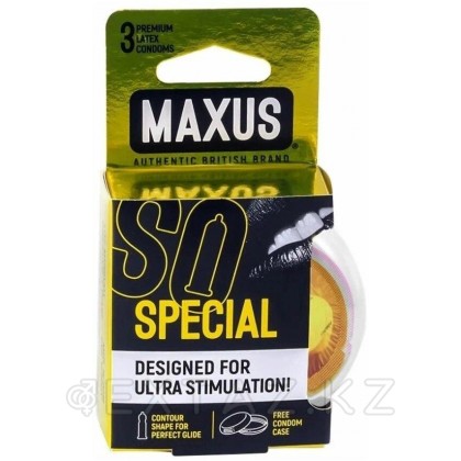 Презервативы точечно-ребристые MAXUS AIR Special №3 от sex shop Extaz