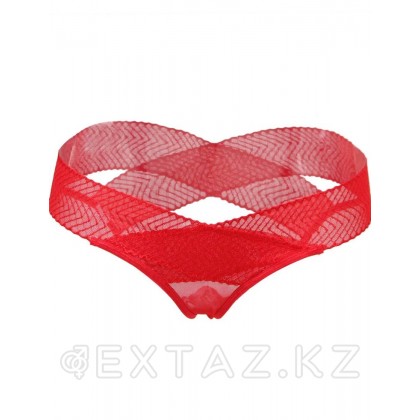 Трусики с доступом Ladies красные (XS-S) от sex shop Extaz фото 4
