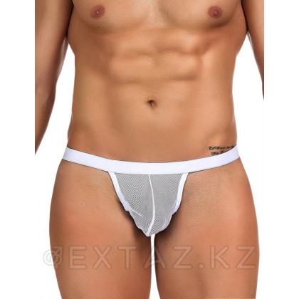 Стринги мужские в сетку белые (размер S) от sex shop Extaz