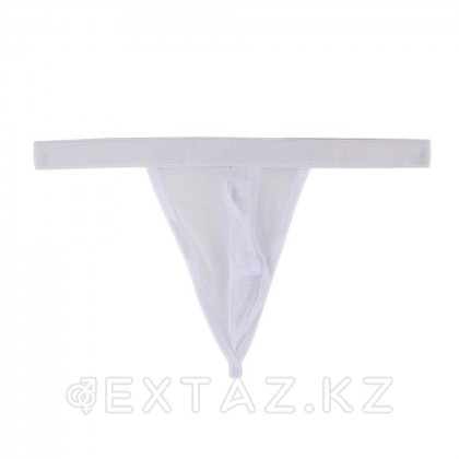 Стринги мужские в сетку белые (размер S) от sex shop Extaz фото 3