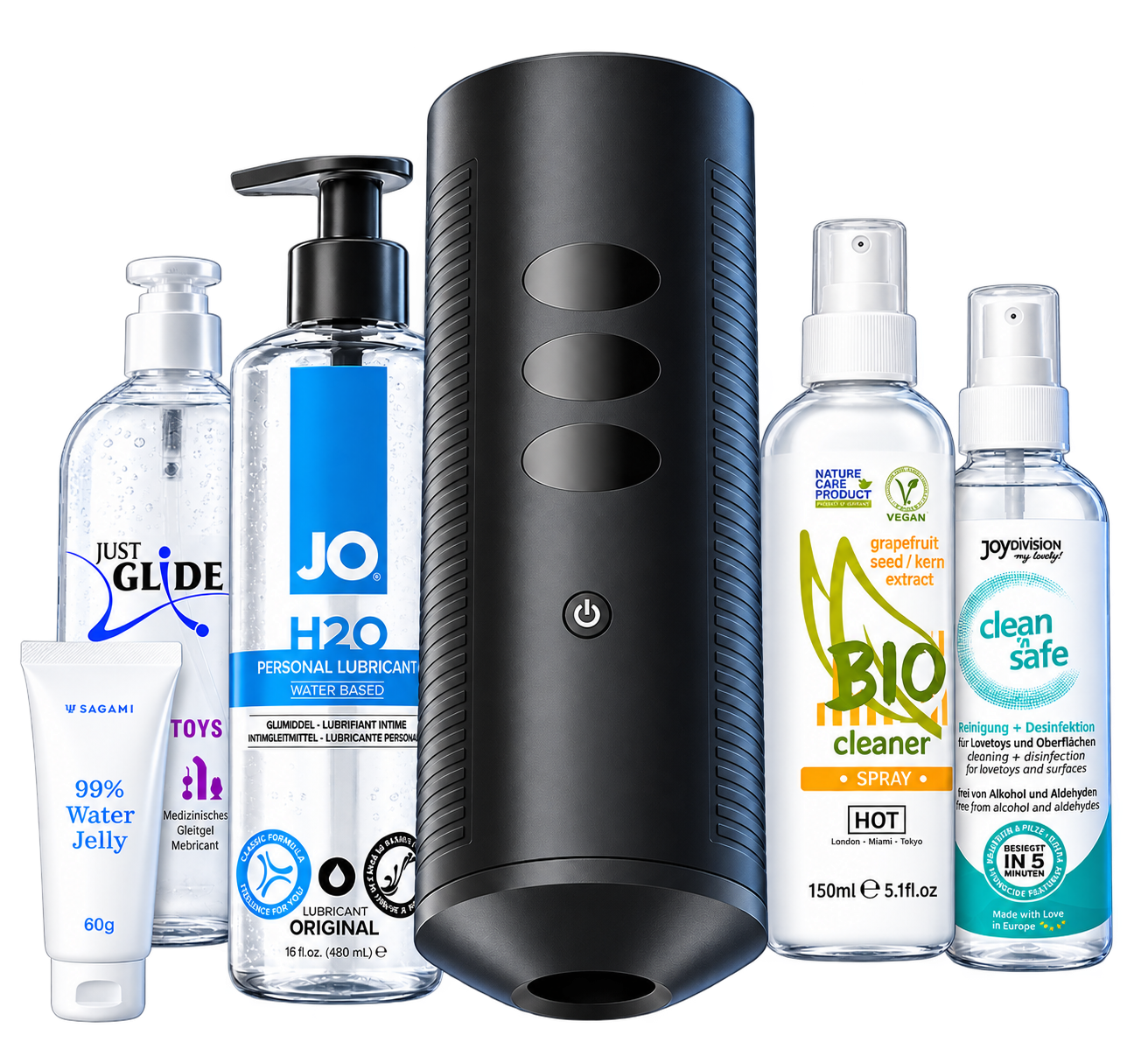 KIIROO Titan с лубрикантом и клинером