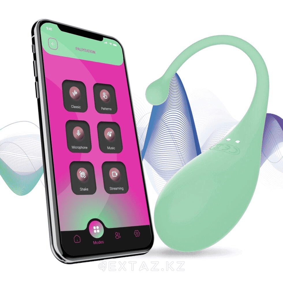 Виброяйцо Palpitation Mint от Adrien Lastic с синхронизацией с приложением