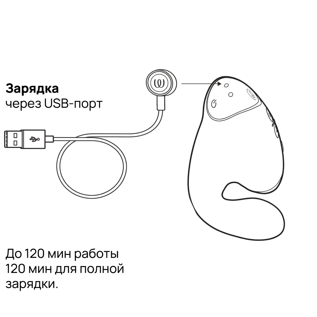 Зарядка и хранение Womanizer DUO 2