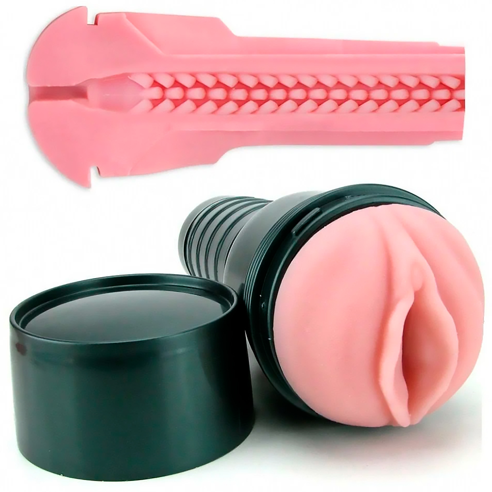 Мастурбатор-вагина Fleshlight – Vibro Pink Lady Touch с вибрацией