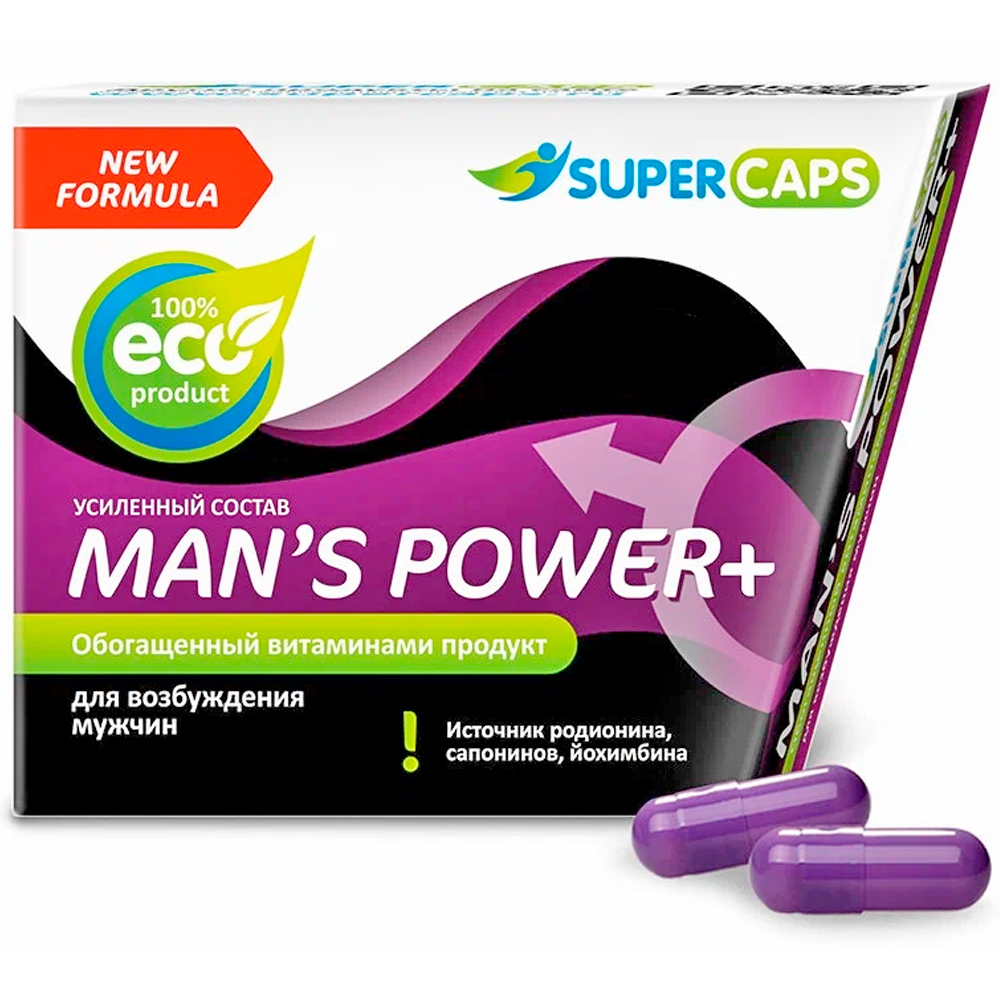 Возбуждающее стредство SuperCaps Man's Power Plus (1 капсула).