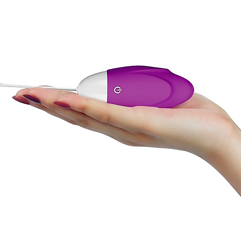 Виброяйцо IJOY Wireless Remote Control Rechargeable Egg, фиолетовое